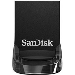 SanDisk Ultra Fit 64GB USB 3.1 - High-Speed Storage Solution in Sleek Black Design